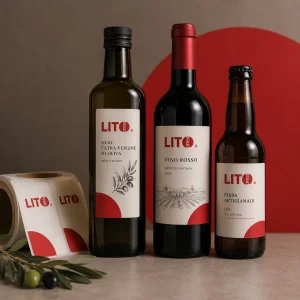 Etichette bottiglie
