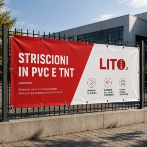 Alternative view of Striscioni in PCV e TNT